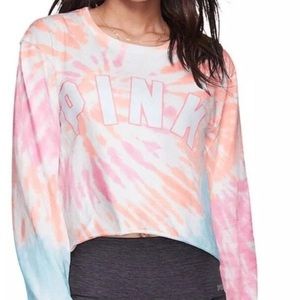 PINK tiedyed long sleeve